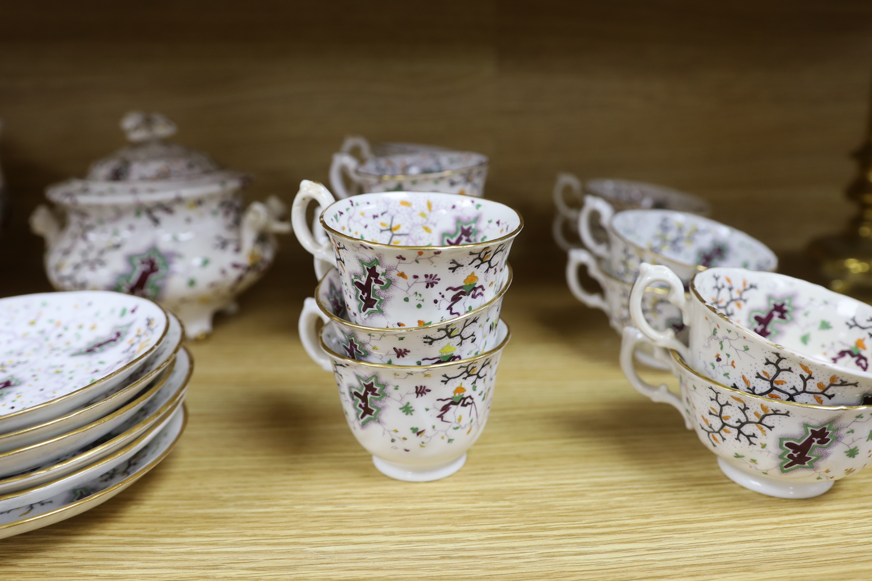 A Victorian teaset